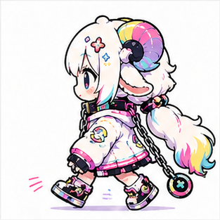 walking character