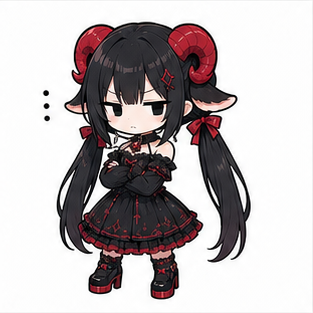 黒い子
