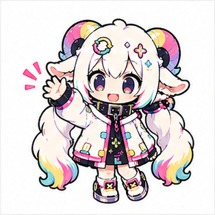 白い子