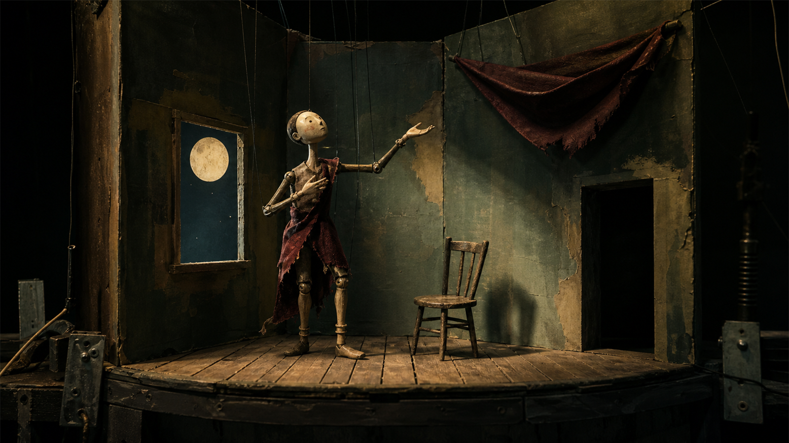 パペット・アニメ（puppet animation）の非写実技法サンプル画像