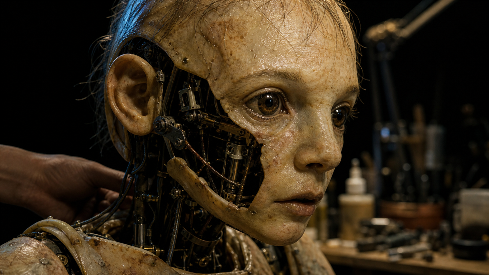 アニマトロニクス（animatronics）の非写実技法サンプル画像