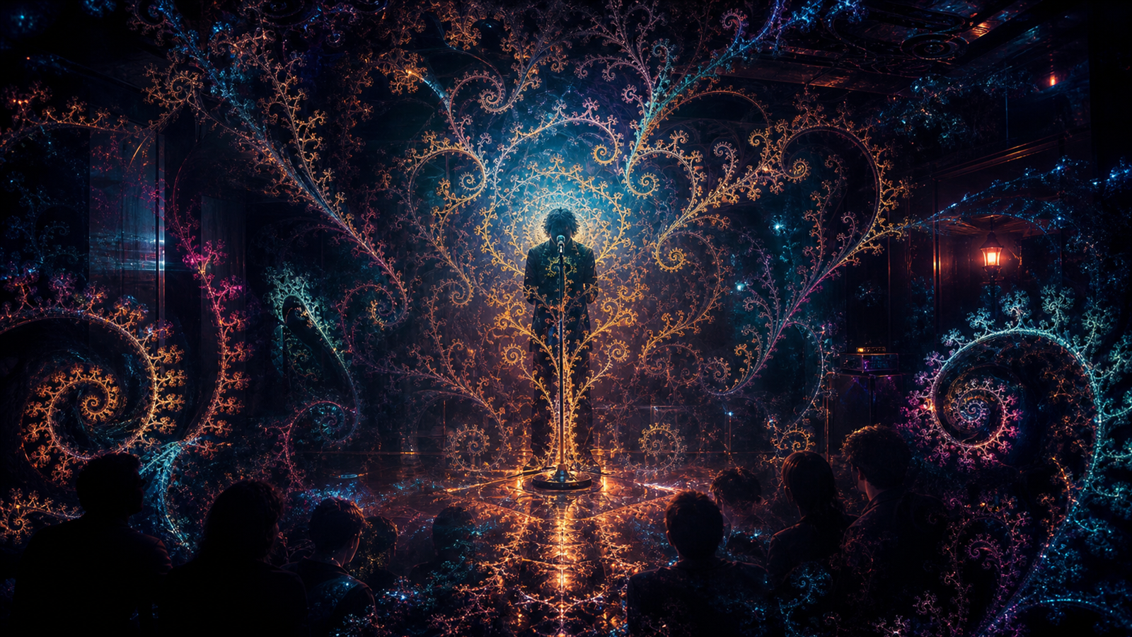フラクタル（fractal art）の非写実技法サンプル画像