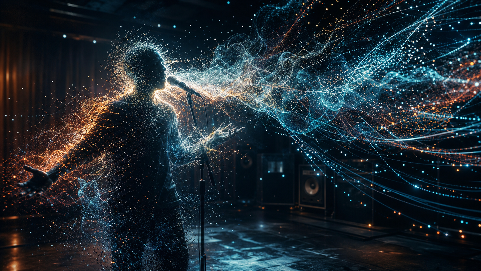 粒子システム（particle system）の非写実技法サンプル画像