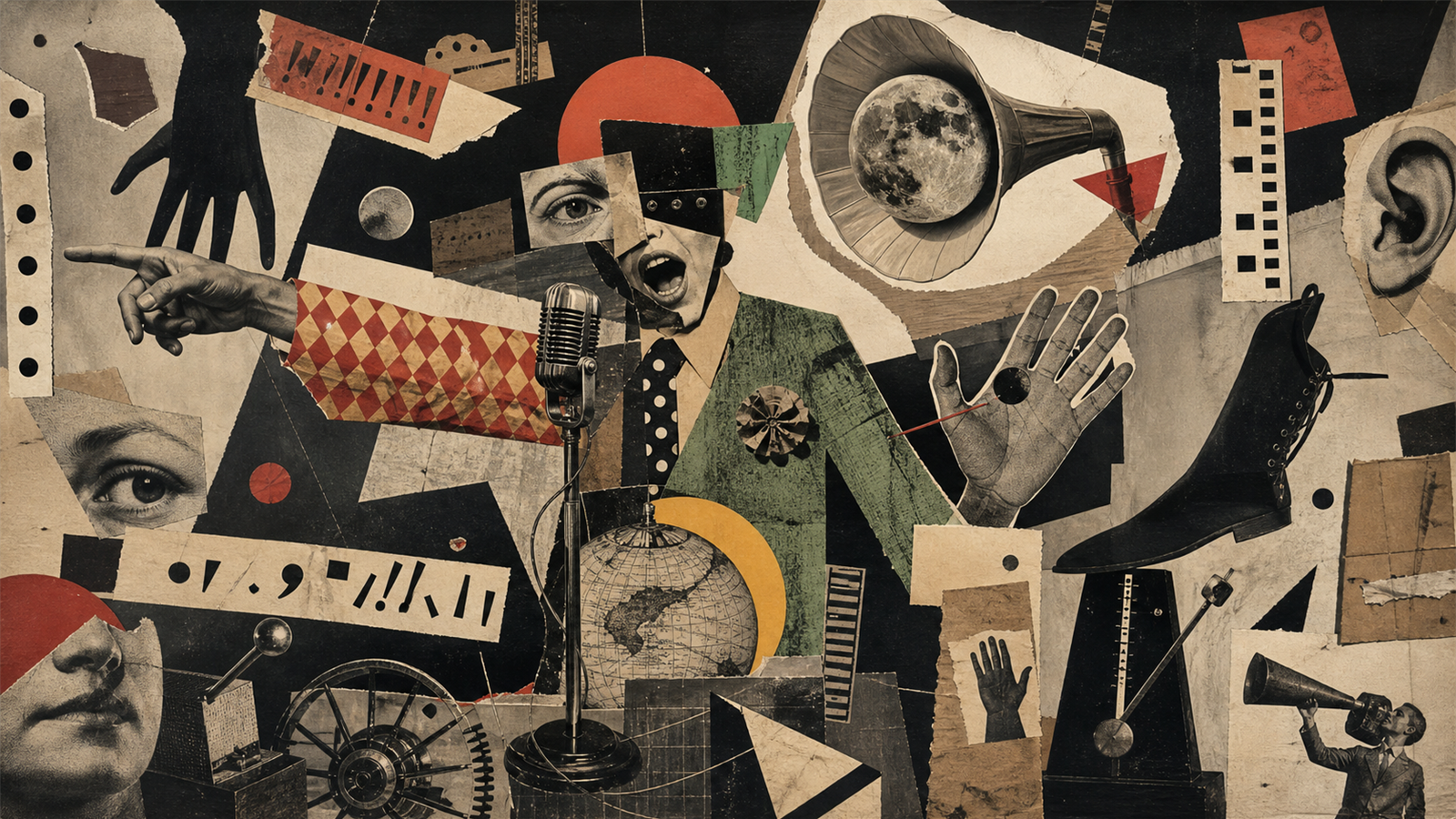 ダダ（Dada）の非写実技法サンプル画像